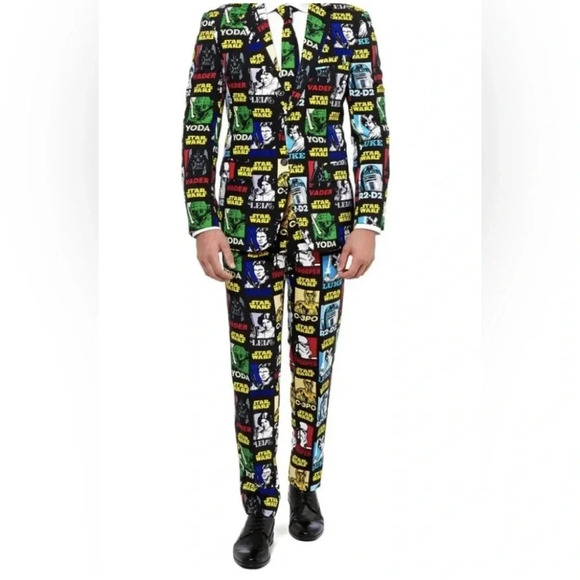 Star Wars Pants Opposuits Strong Force Size Men’s 38 New - Picture 2 of 8